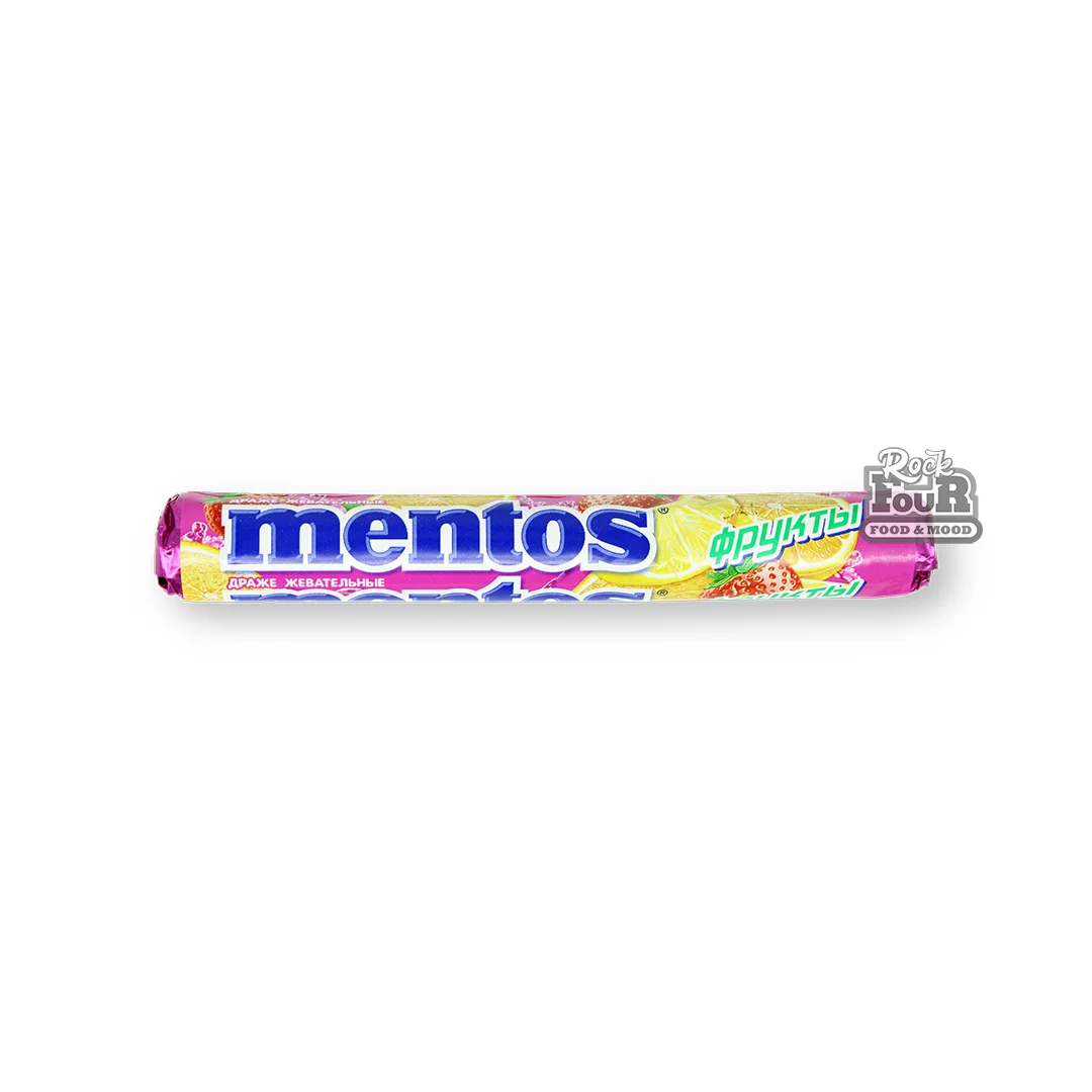 Dragee "Mentos" with fruit flavor 37.5g